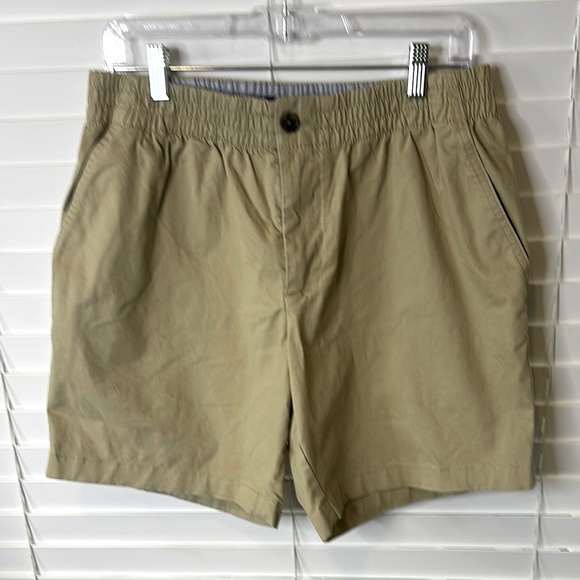 Tommy Hilfiger Other - NWT .SIZE-M..97%COTTON..TOMMY-HILFIGER—Tan Flat Front Shorts